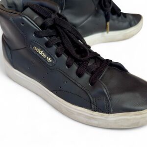 Adidas Women's Leather Sleek Mid Sneaker